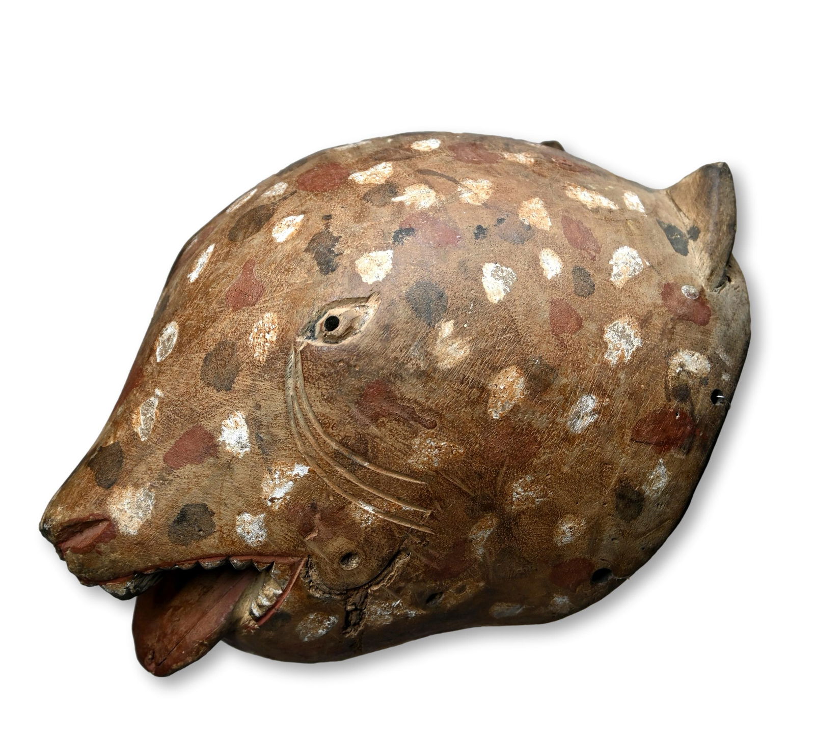 A Luba Leopard Mask (1 of 5)
