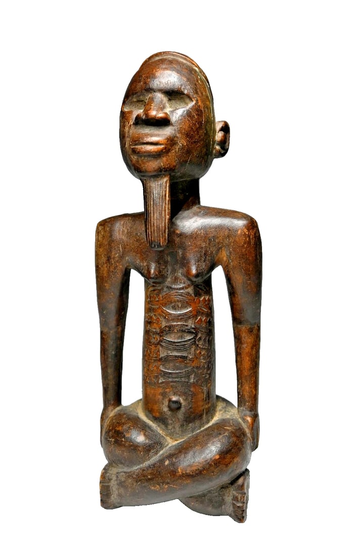 A Bembe Seated Chieftan (1 of 4)