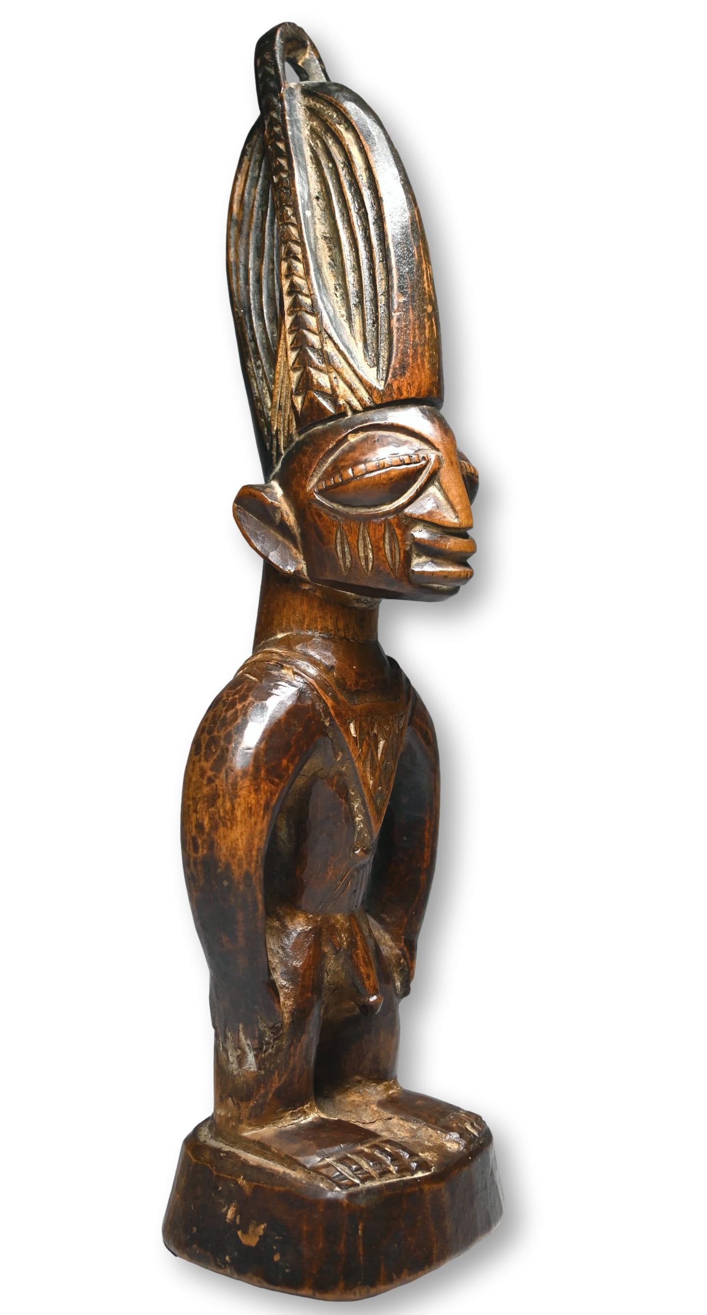A Fine Yoruba Ibeji Sculpture Ex Kuhn, Ex Sothebys (1 of 8)
