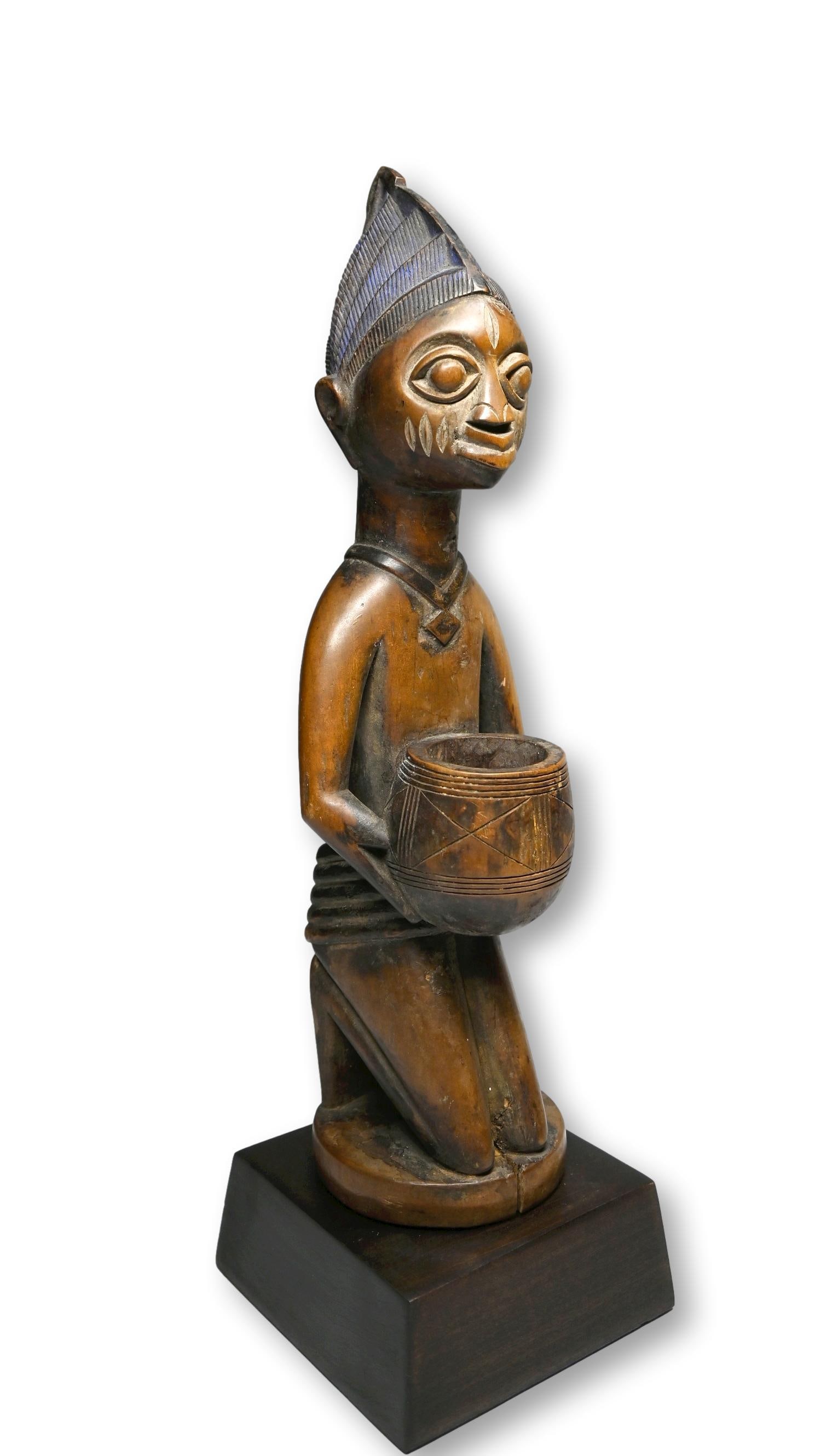 Yoruba Ifa Divination Female Sculpture (1 of 7)