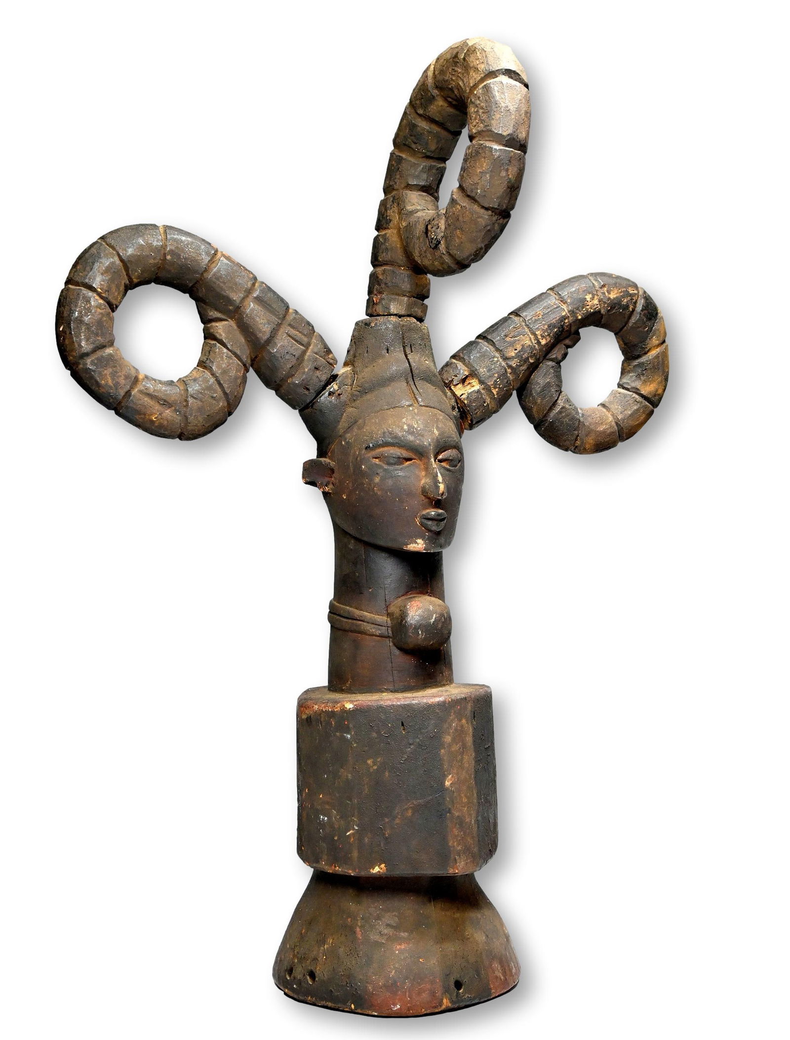 A Rare Ibibio Headdress (1 of 8)