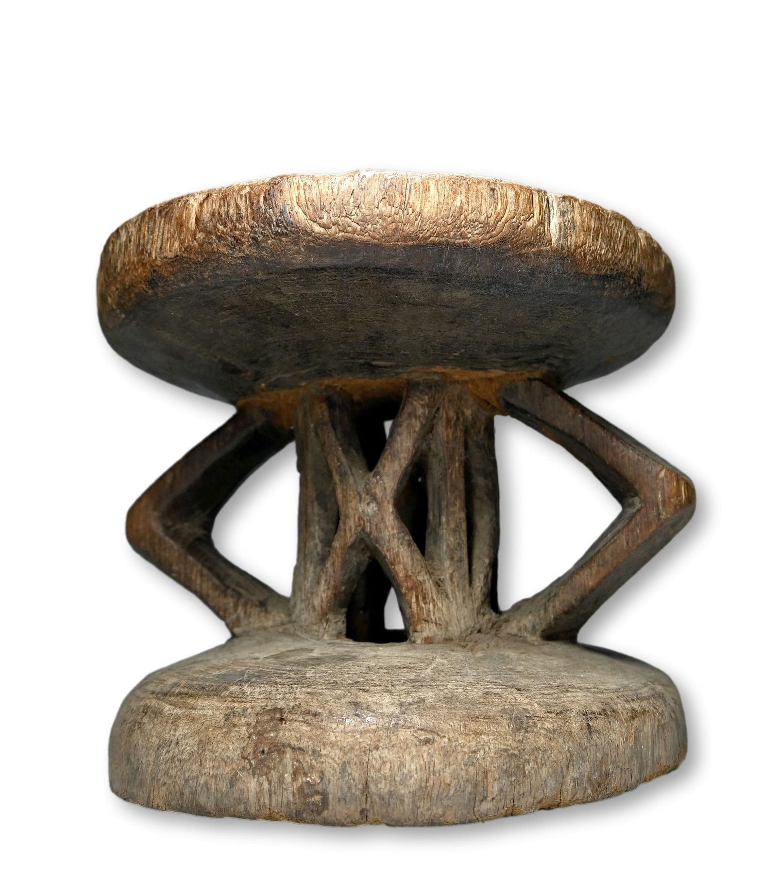 Old Lozi Stool, Field Collected (1 of 4)