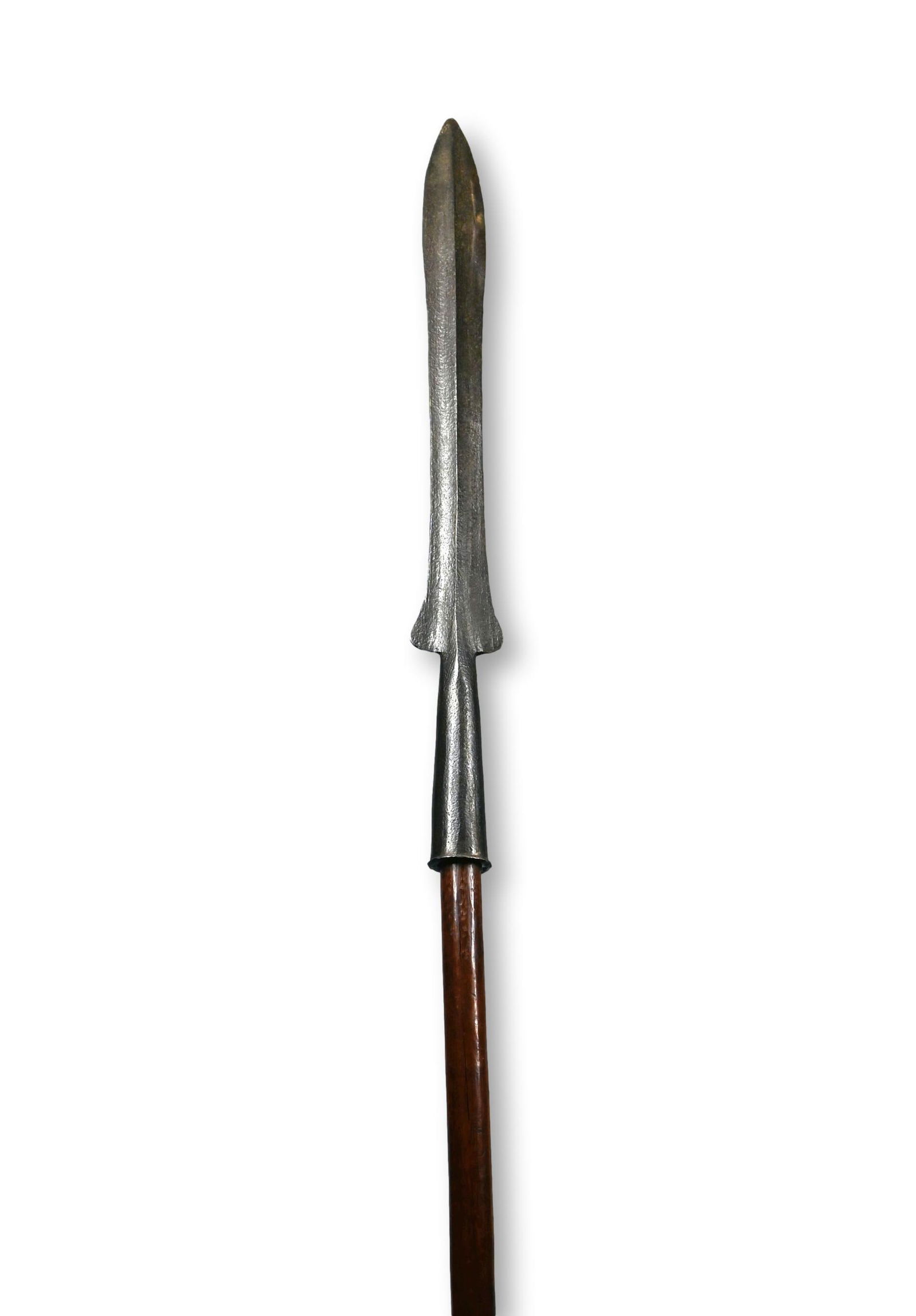 A Lion Hunting Spear from the Maasai Peoples (1 of 3)
