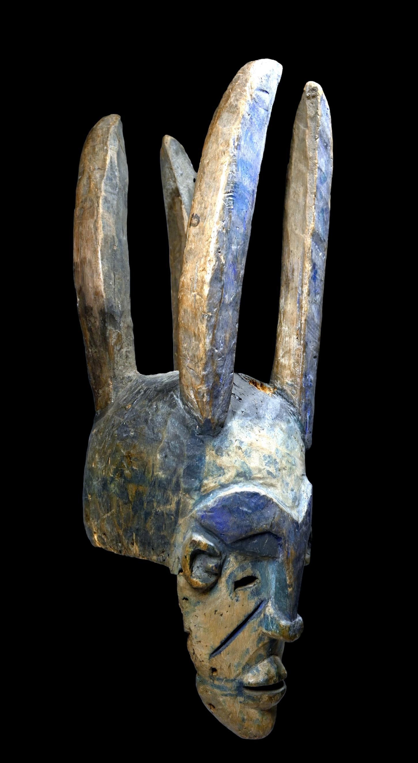 A Blue Igbo Mask (1 of 10)