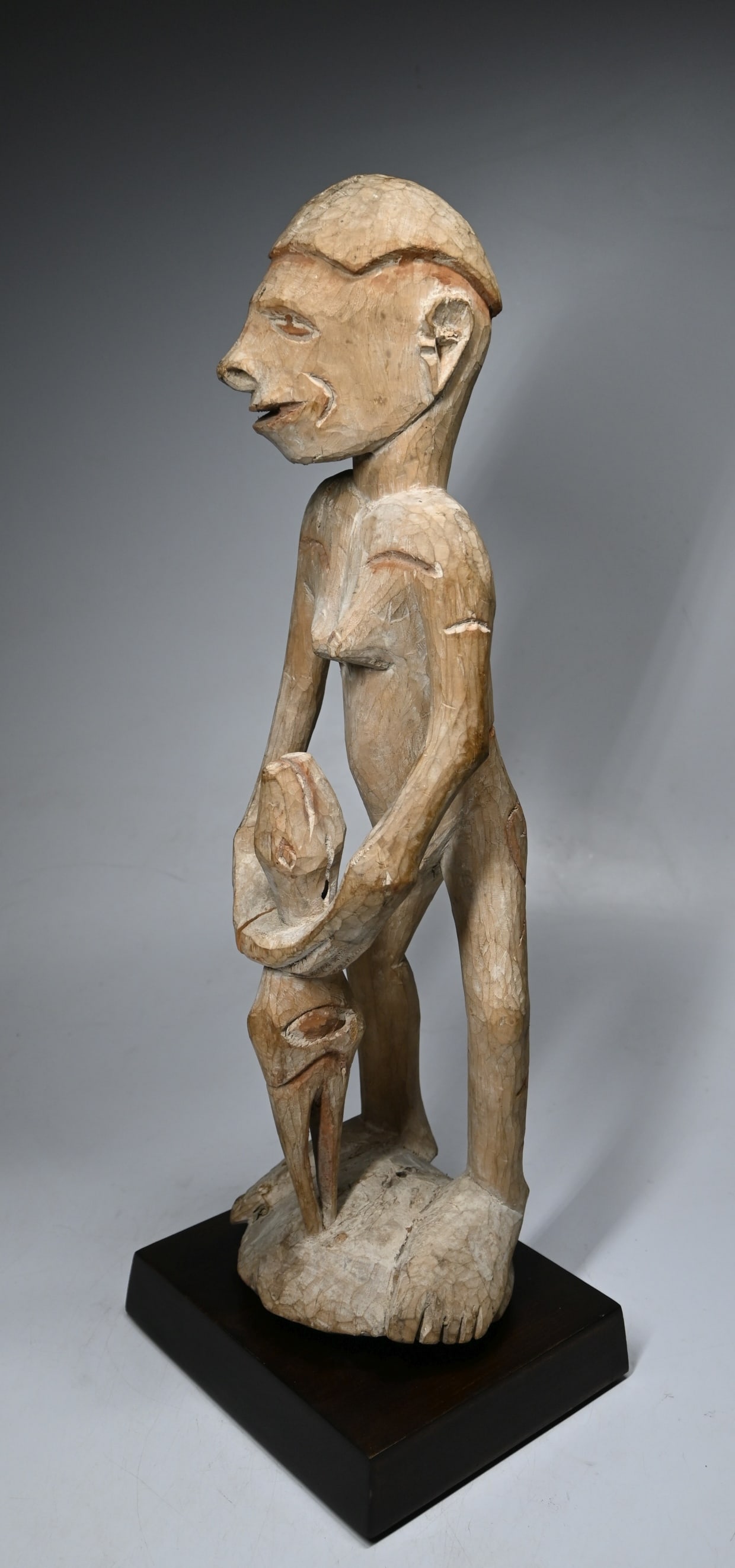 A Female Asmat Ancestor Sculpture - 2