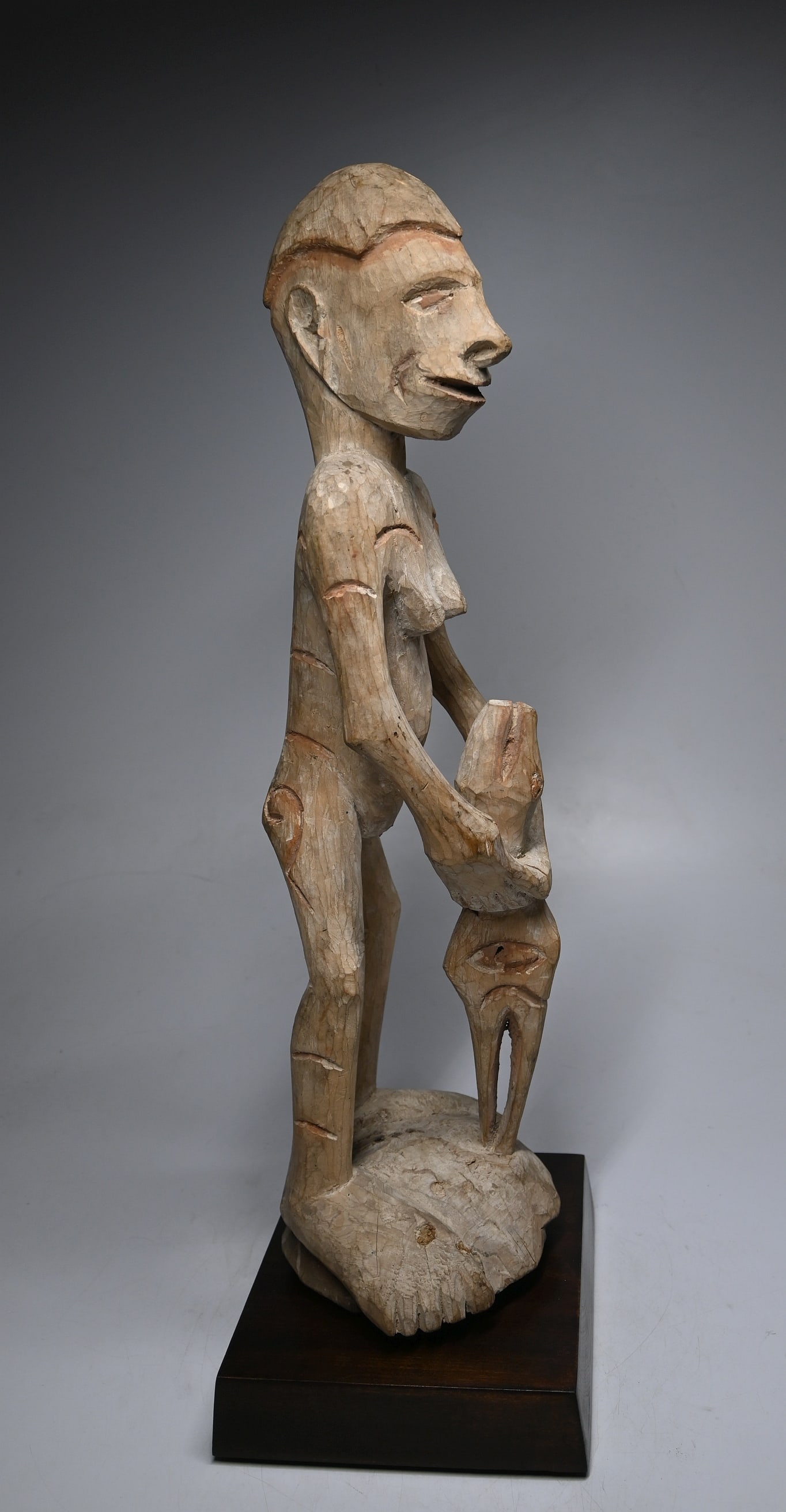 A Female Asmat Ancestor Sculpture - 8