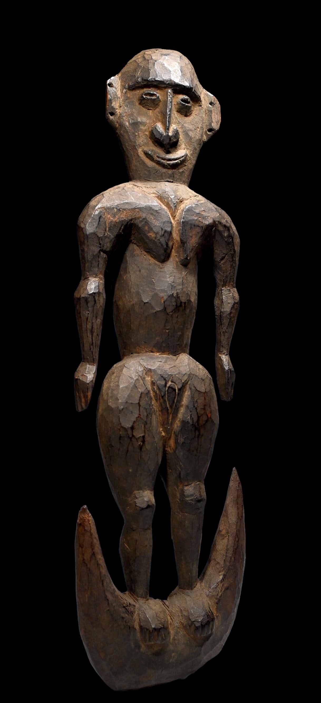 Anthropomorphic Sepik River Suspension Hook (1 of 5)