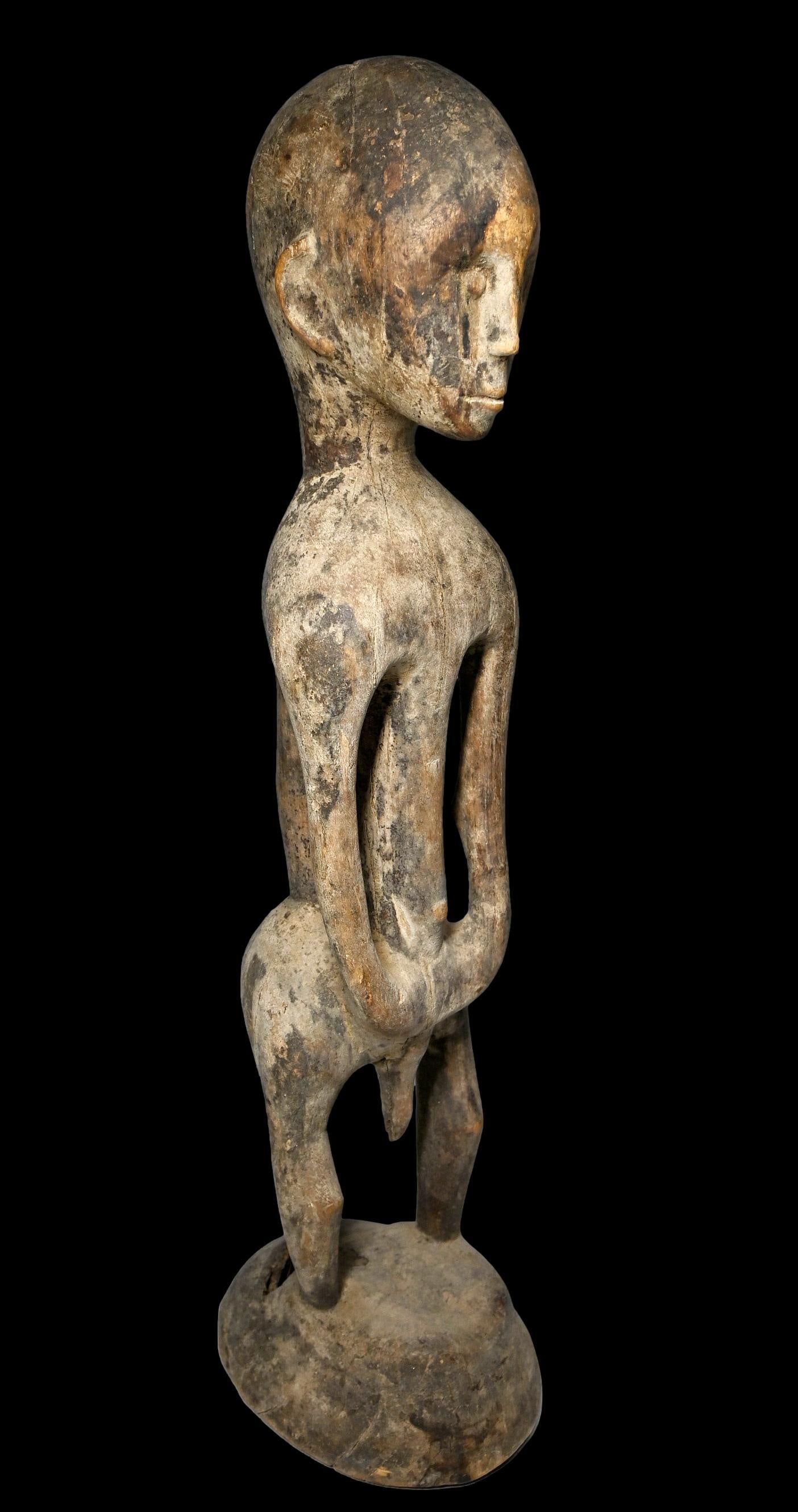 Middle Sepik River Male Ancestor Sculpture (1 of 8)