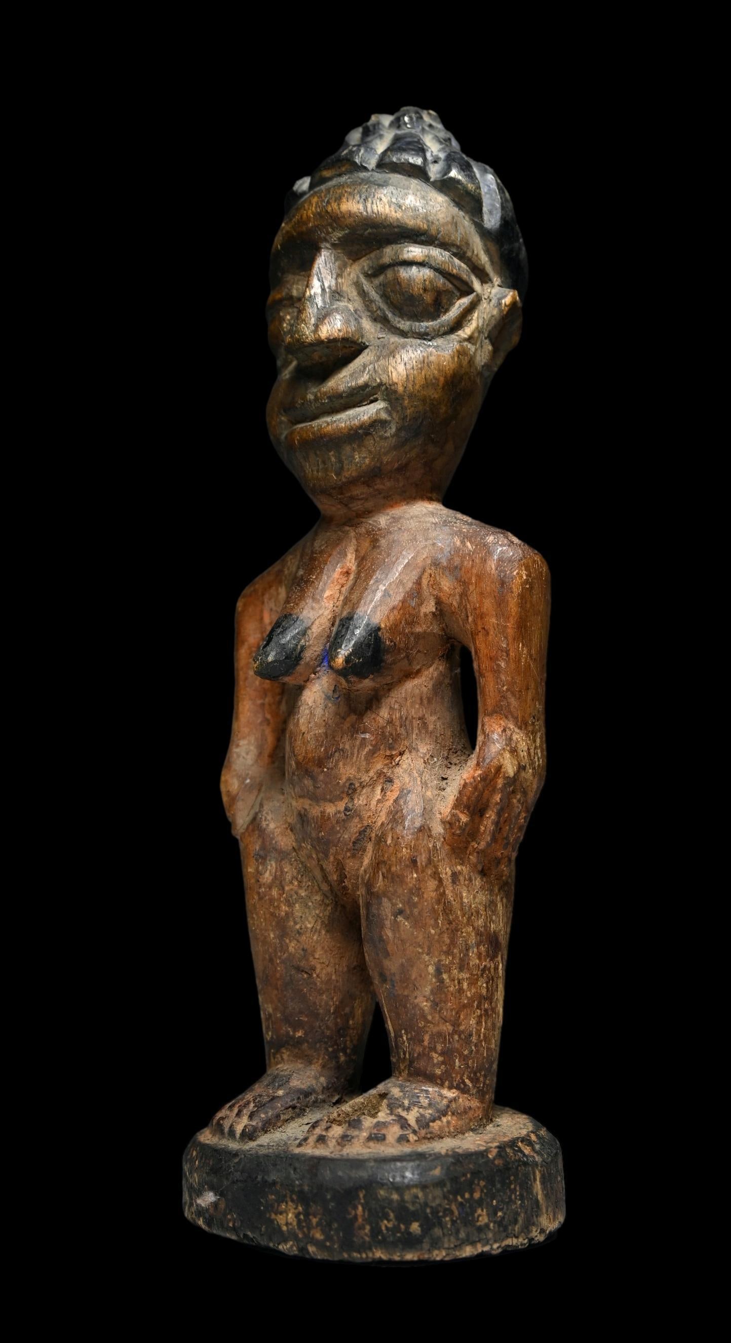 A Yoruba Ibeji Twin Figure (1 of 3)