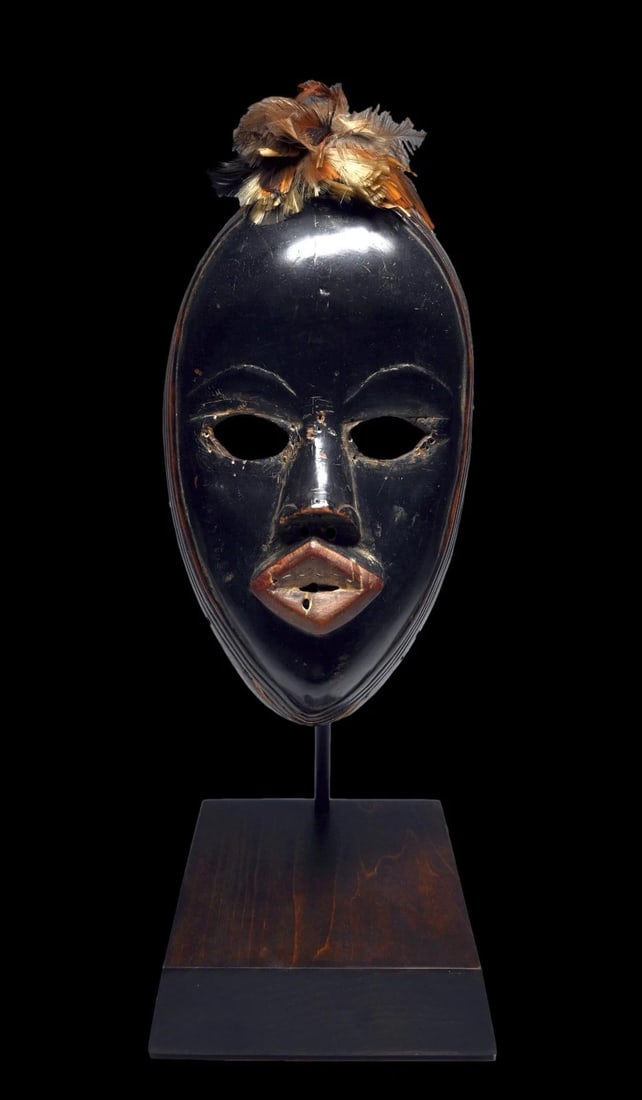 A Fine Old Dan African Mask Ex J.C. Leff Collection (1 of 7)