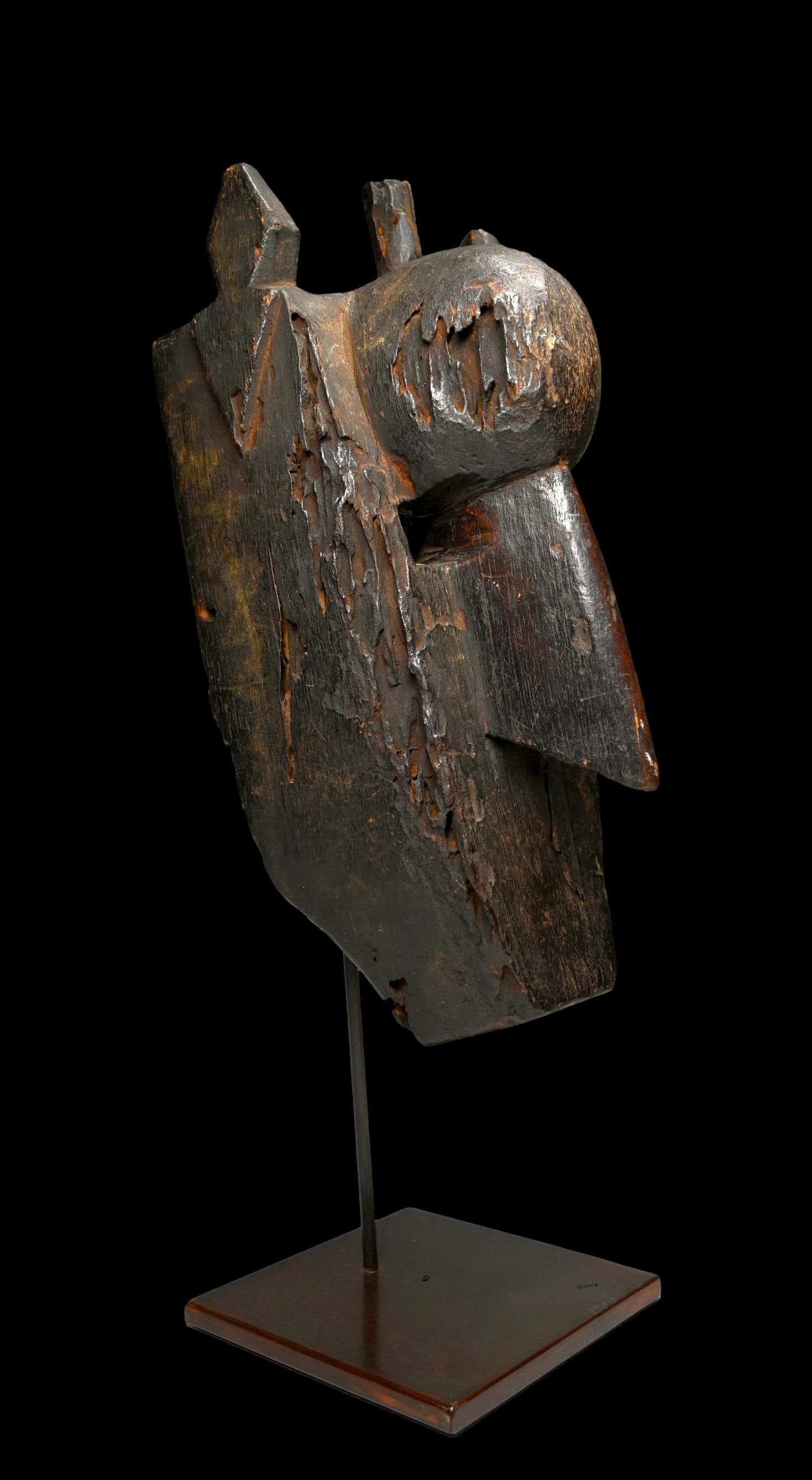 A Bamana Kore Suruku Hyena mask (1 of 9)