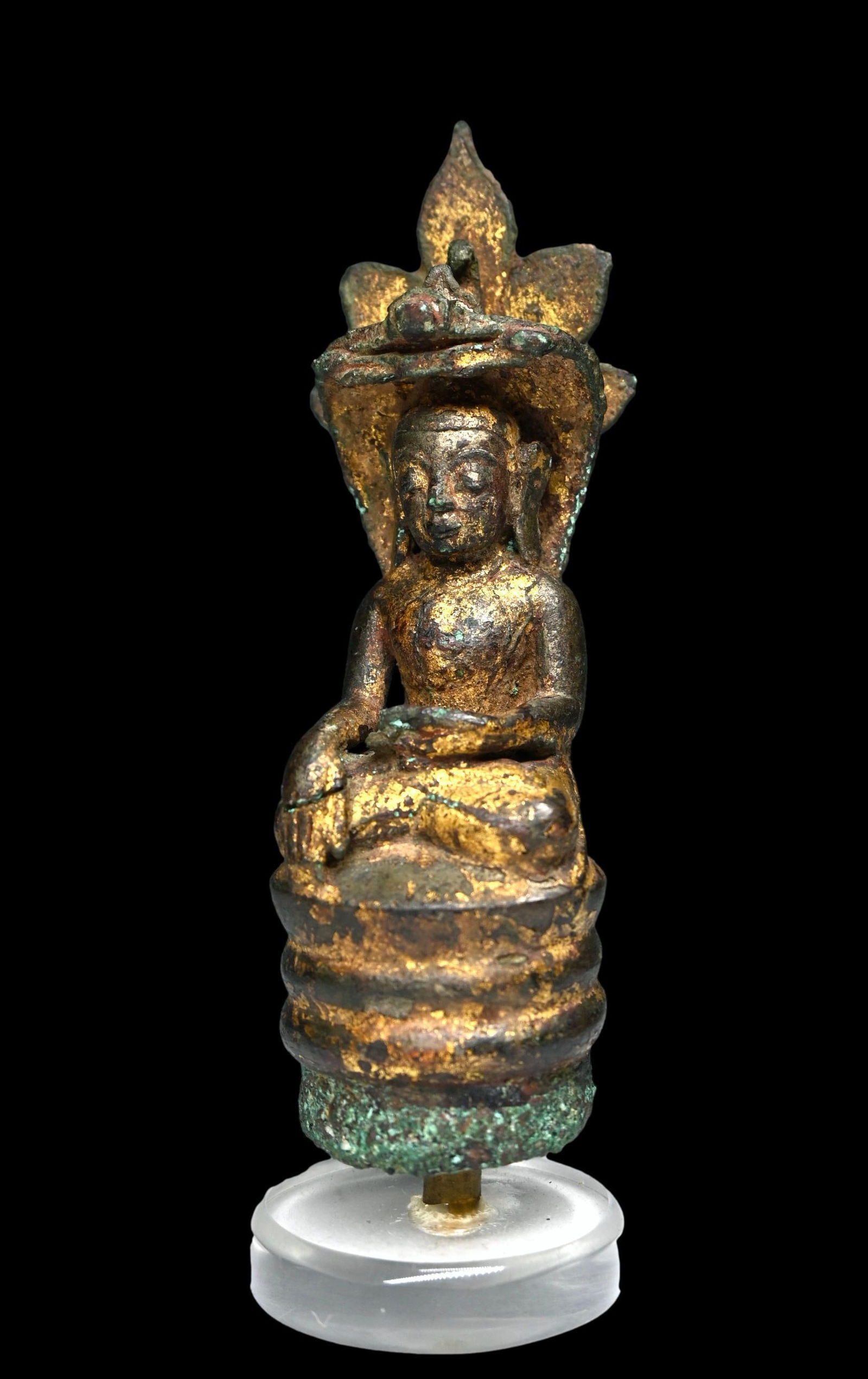 Ancient Bronze Buddha from Burma (1 of 6)