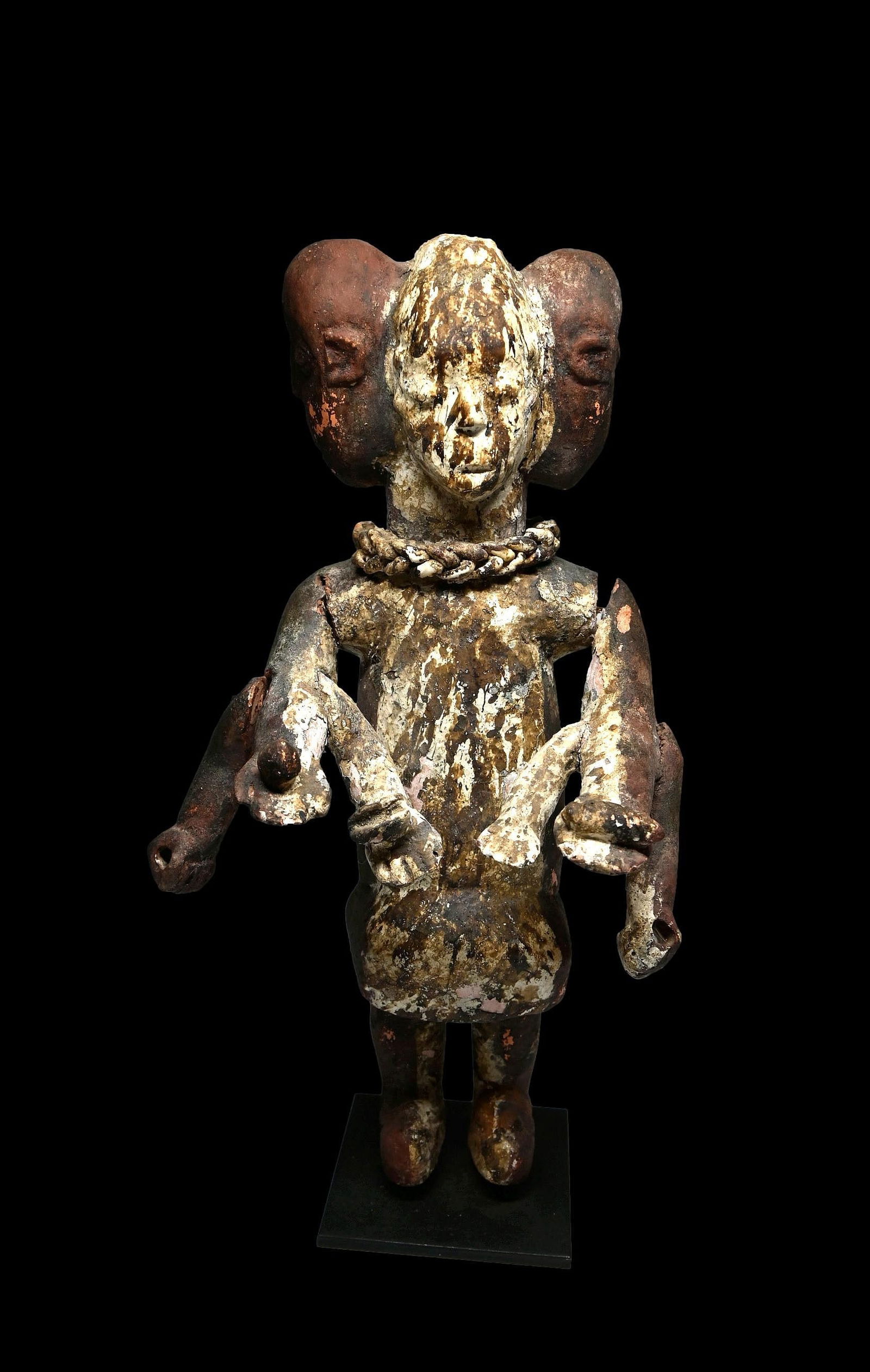 A Fon Bocio Multi Headed, Armed Shrine Sculpture (1 of 6)