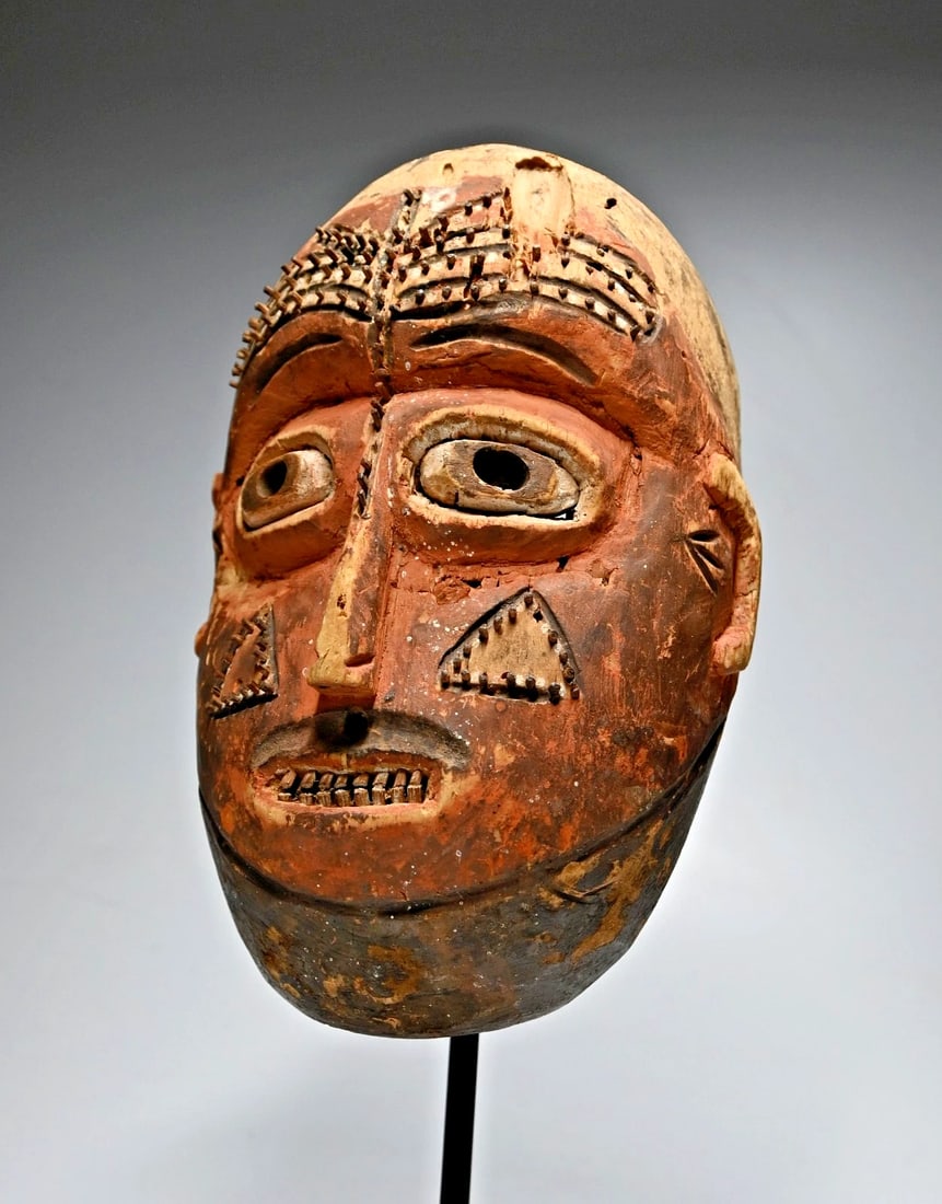 A Bwaka African Ceremonial Mask - 4