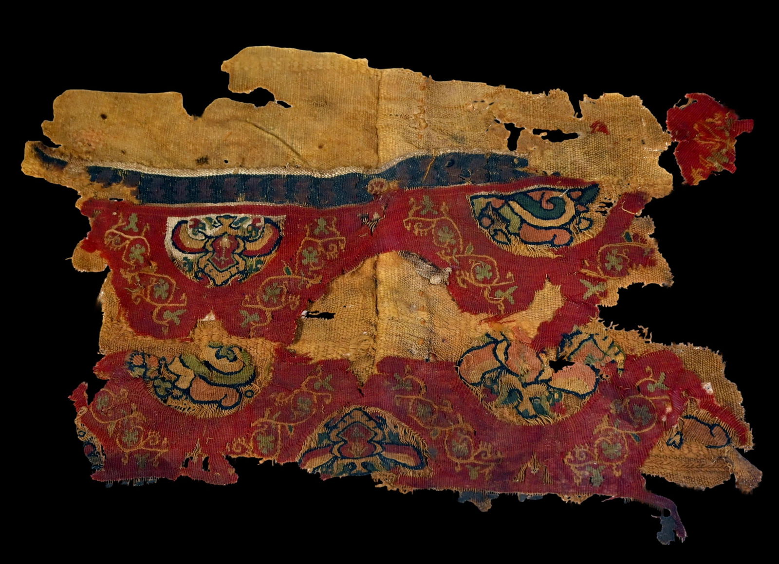 Large Ancient Coptic Textile 3rd - 10th Century (1 of 5)