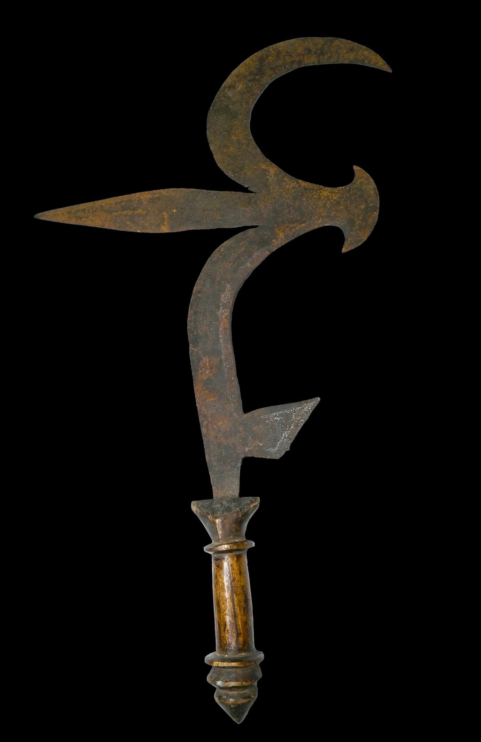 A Ngbaka Throwing Blade (1 of 1)