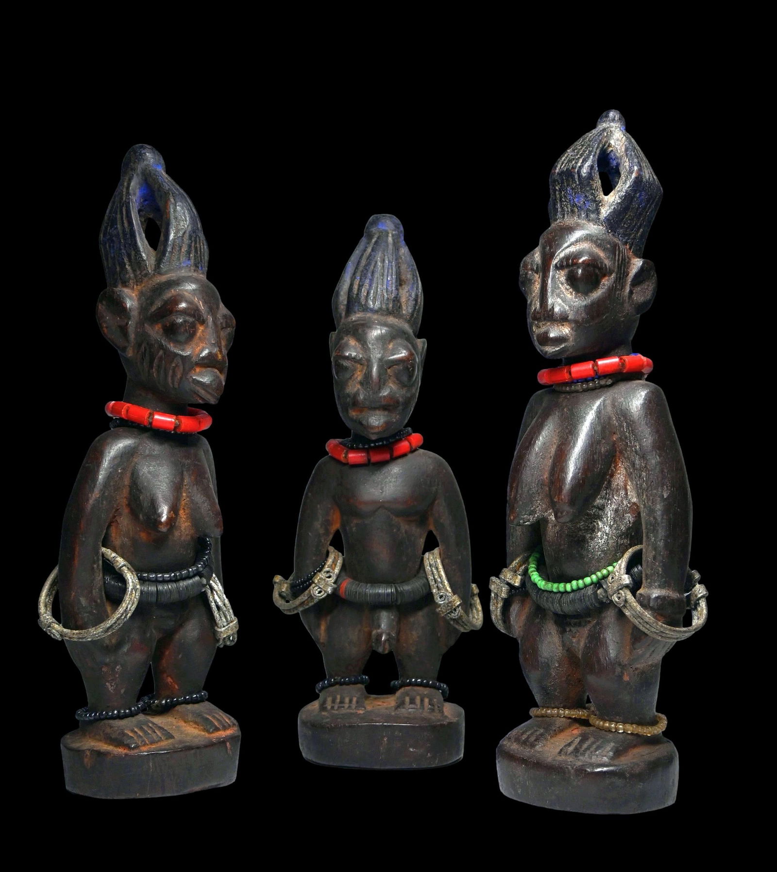 A Set of Ibeji Triplets From the Yoruba (1 of 1)