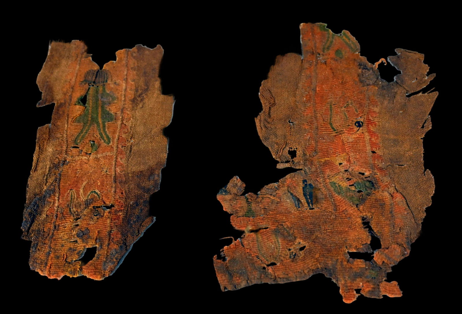 A Set of Two 10th Century Coptic Textiles (1 of 5)