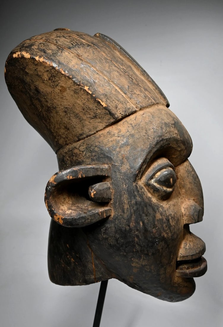 A Bamun Ceremonial Mask Ex Baltimore Museum Of Art - 7