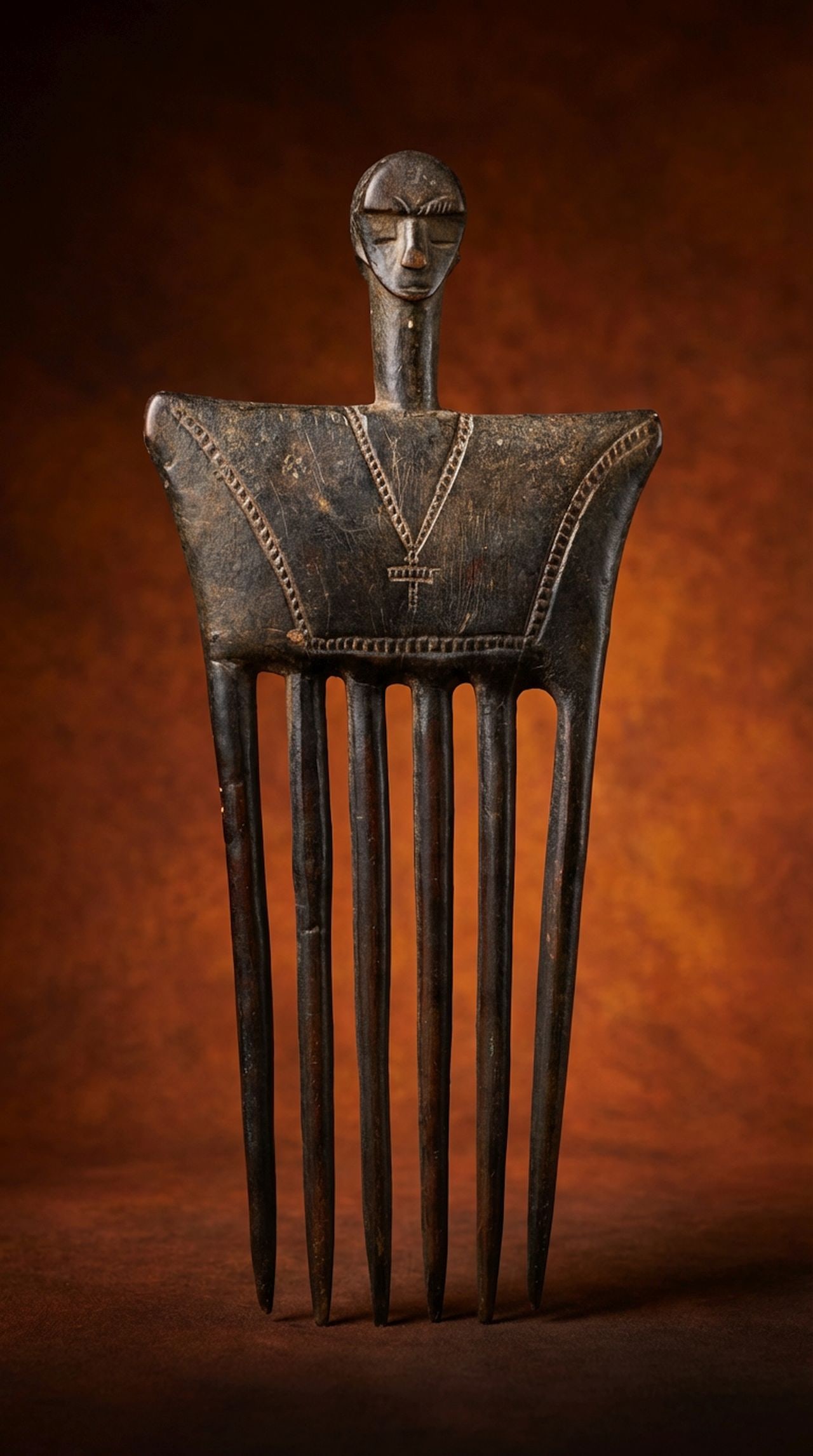 A Fine Old Baule Comb Ex Kahan Gallery (1 of 5)