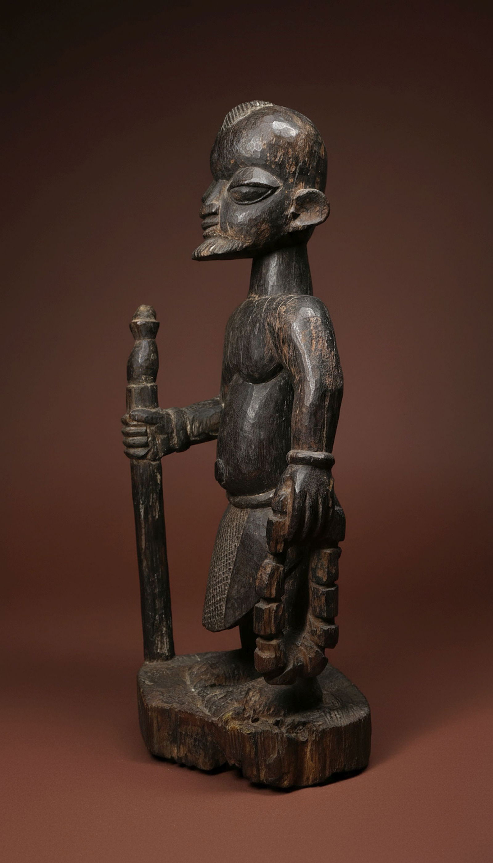Old Yoruba Priest Sculpture (1 of 6)