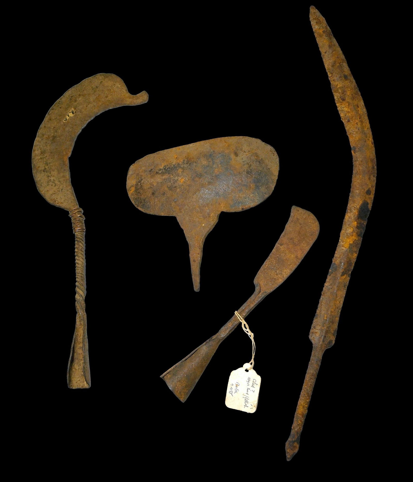 Lot of Four Old African Currencies (1 of 1)