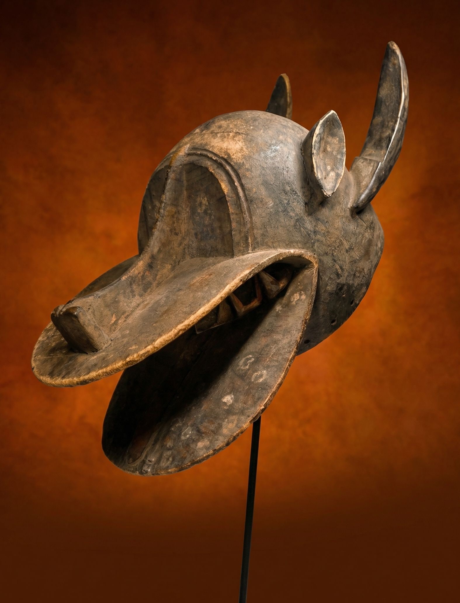 A Senufo Wanyugo Ceremonial mask (1 of 8)