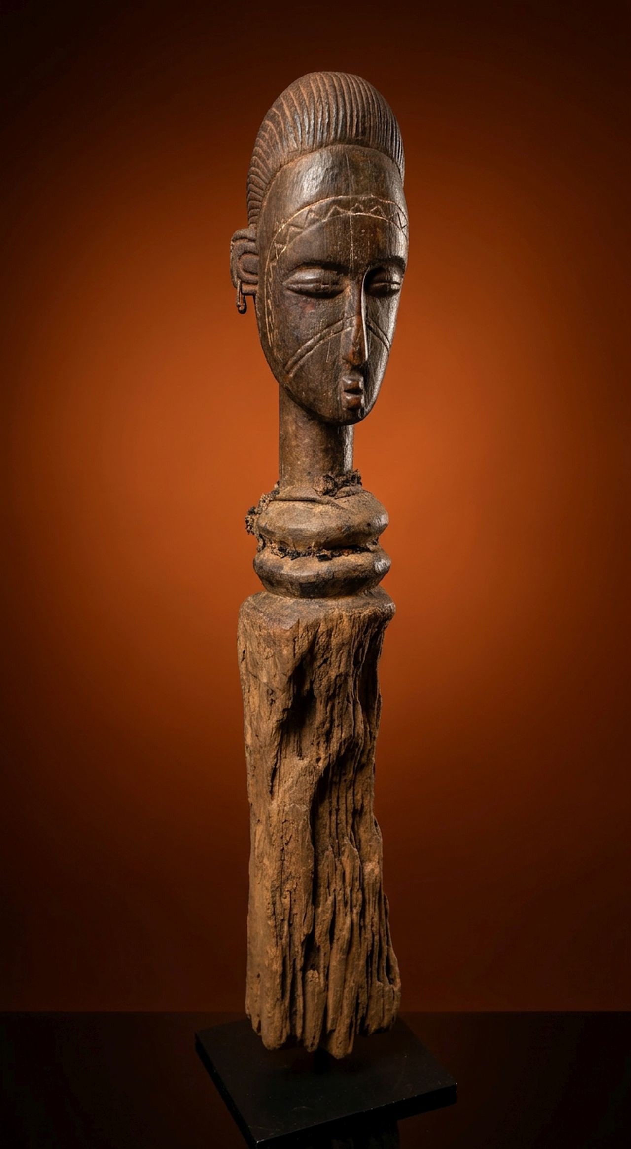 A Baule Shrine Post (1 of 1)