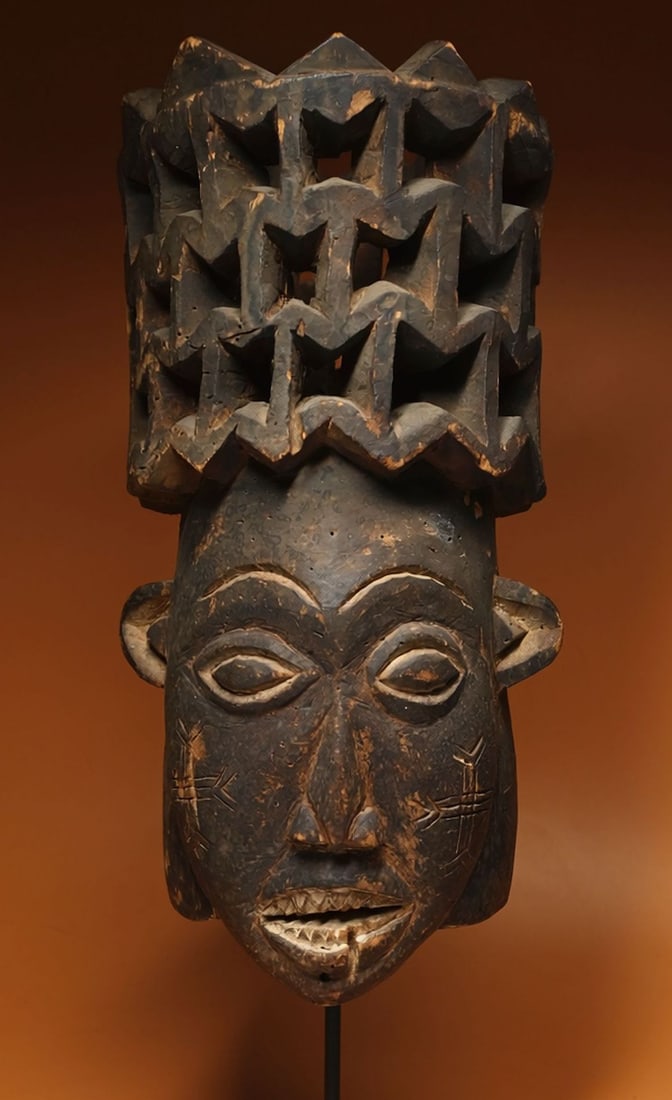 A Bamun Helmet Mask (1 of 2)
