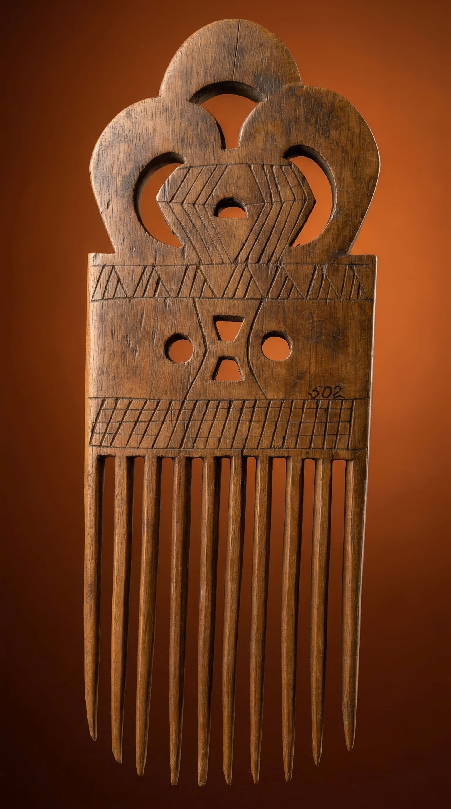 Old Akan / Ashanti Comb Ex Sam Hilu (1 of 1)