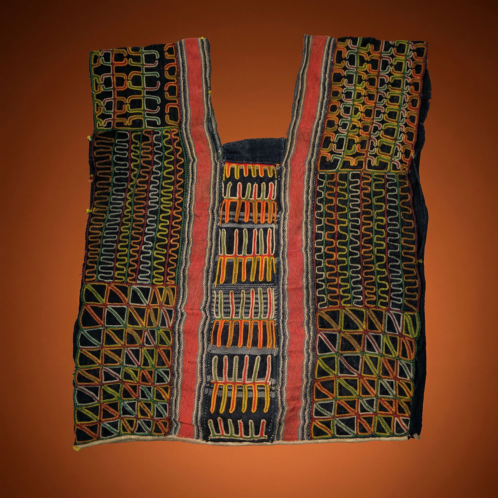 A Fine Wodaabe Embroidered Shirt (1 of 5)
