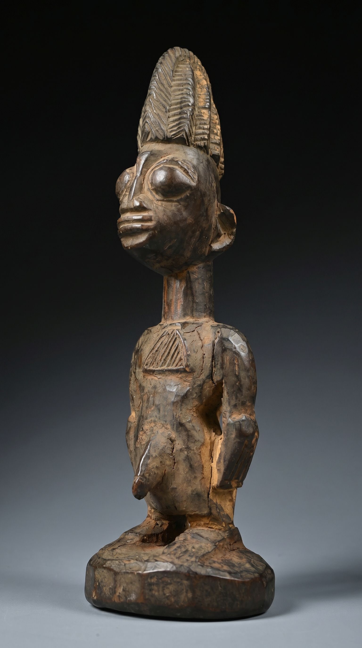 A Male Yoruba Ibeji Twin Effigy (1 of 1)