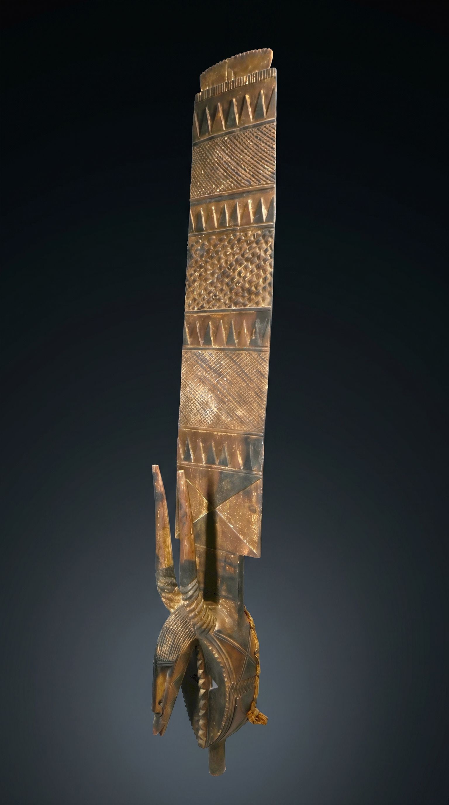 A Mossi Karanga Plank mask (1 of 6)