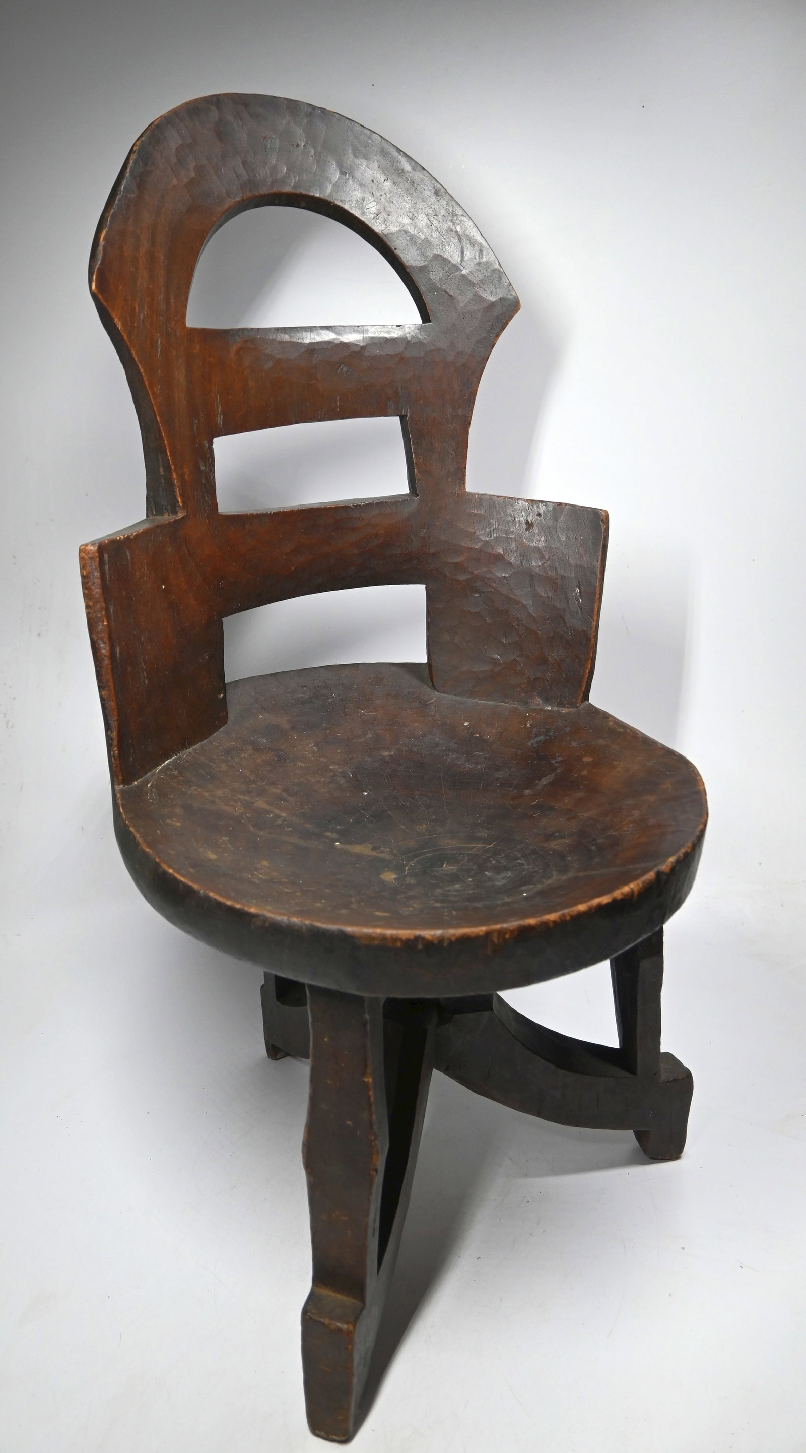 Solid Oromo Chair from Ethiopia - 2