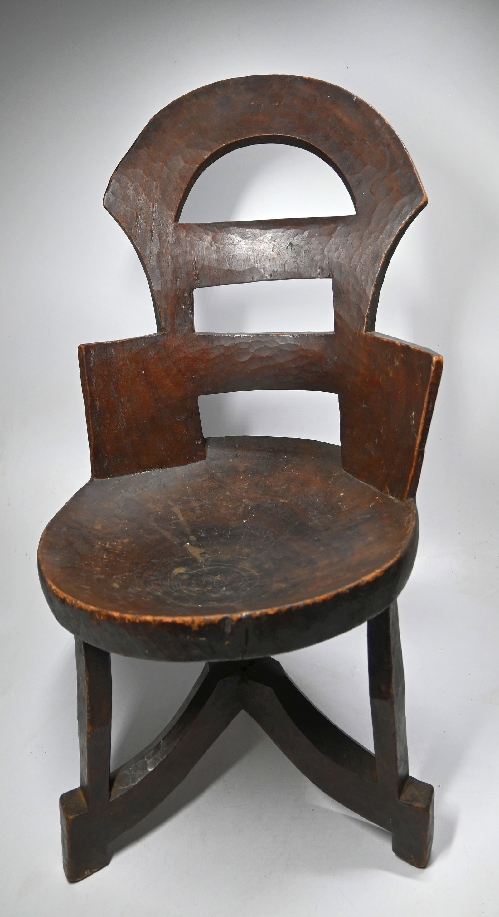 Solid Oromo Chair from Ethiopia - 3