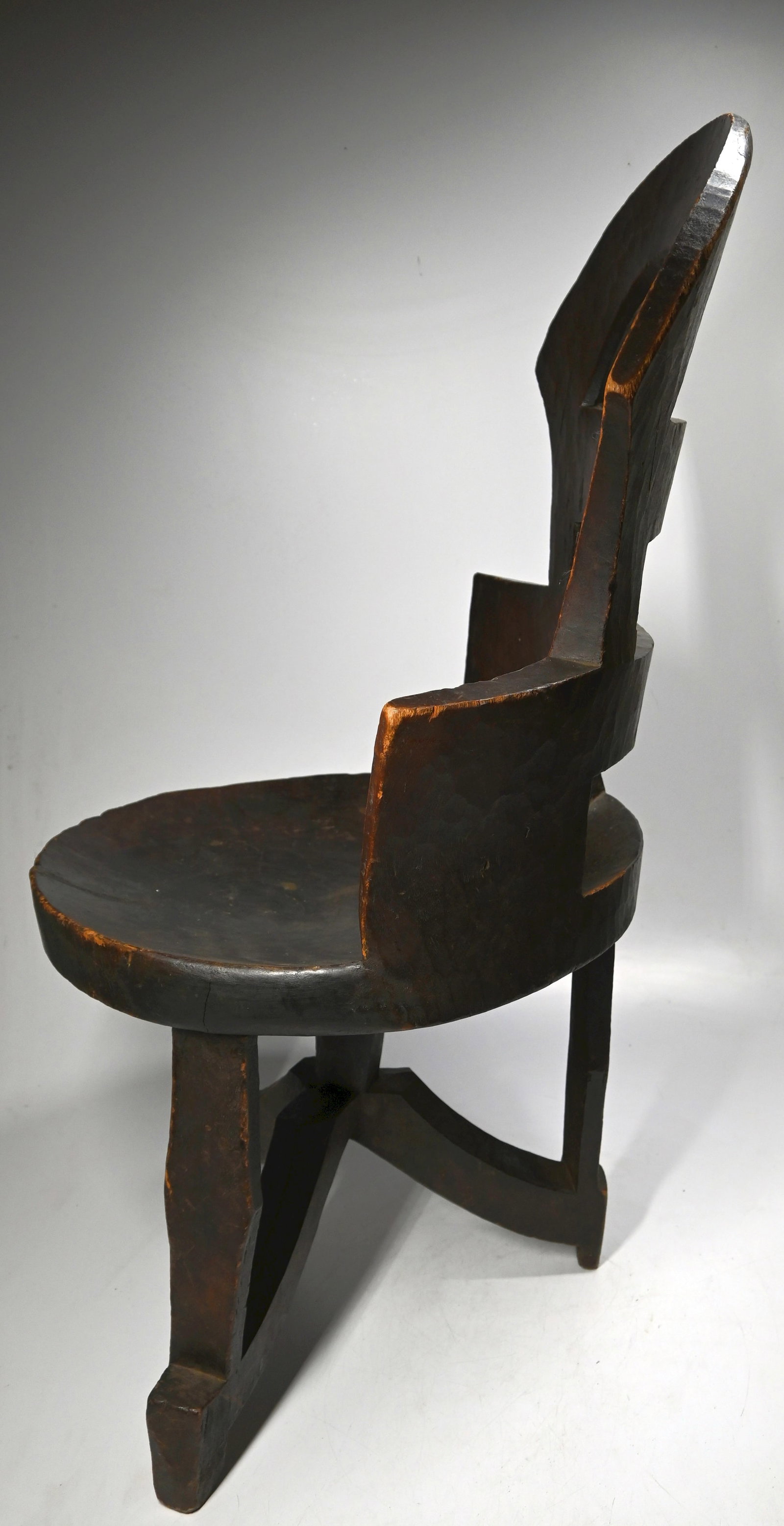 Solid Oromo Chair from Ethiopia - 5