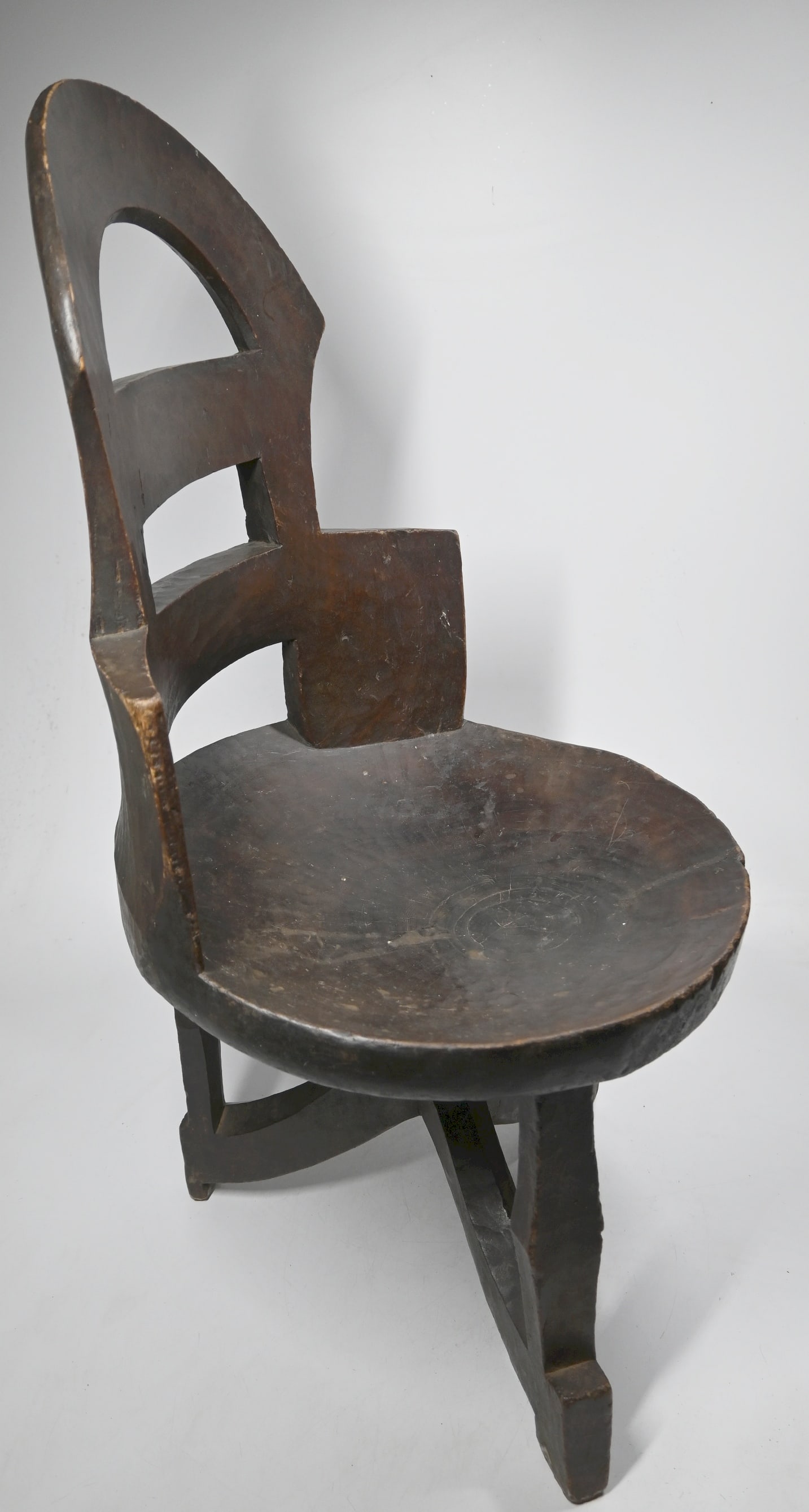 Solid Oromo Chair from Ethiopia - 7
