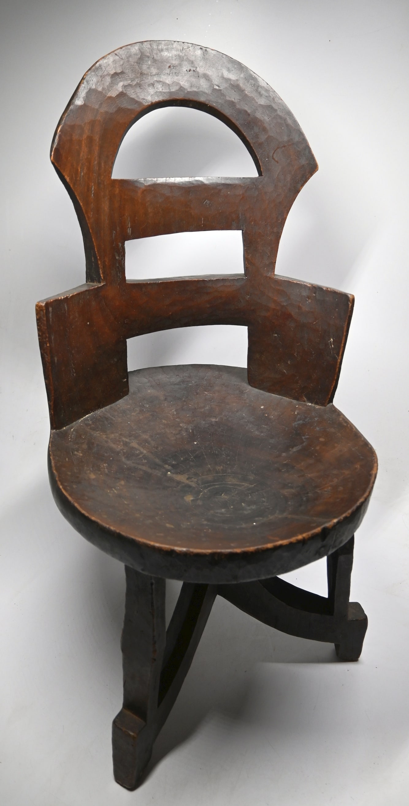 Solid Oromo Chair from Ethiopia - 8