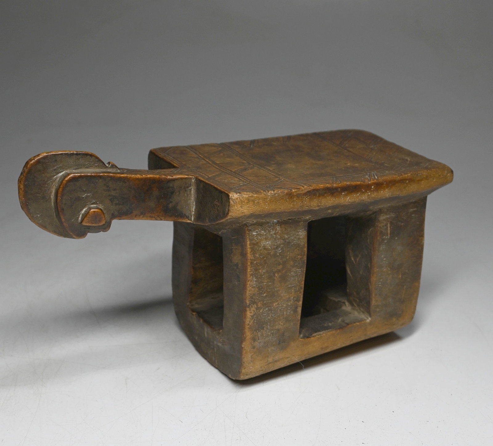 A Small Mossi Stool / Headrest - 2