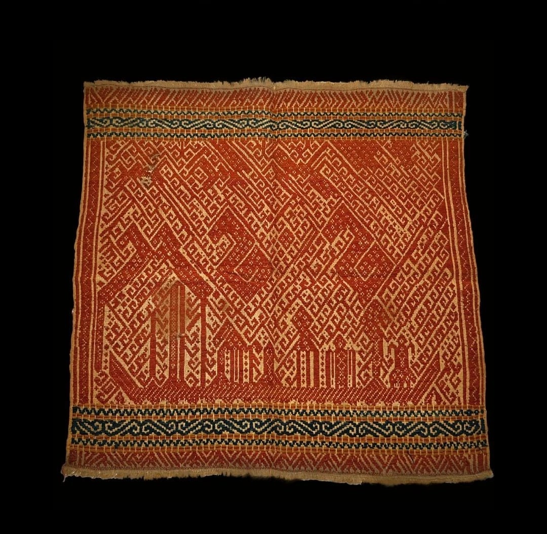 A Ritual Ship Cloth Tampan from Sumatra (1 of 7)
