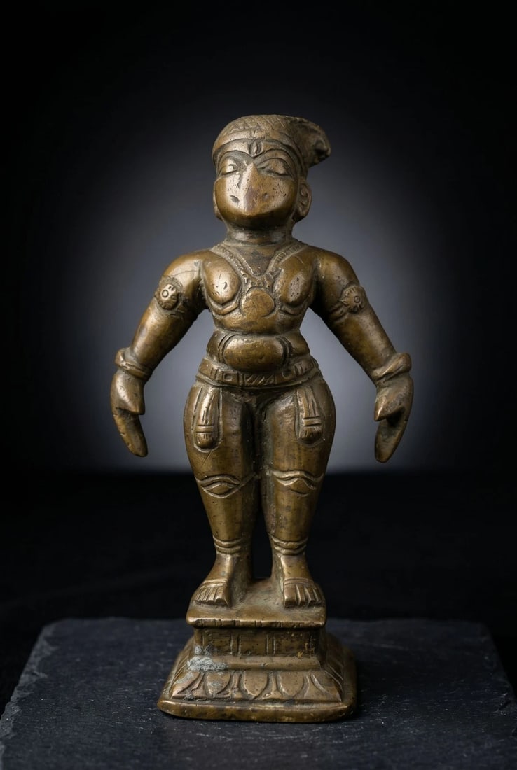Antique Sri Rama Bronze Sculpture (1 of 6)