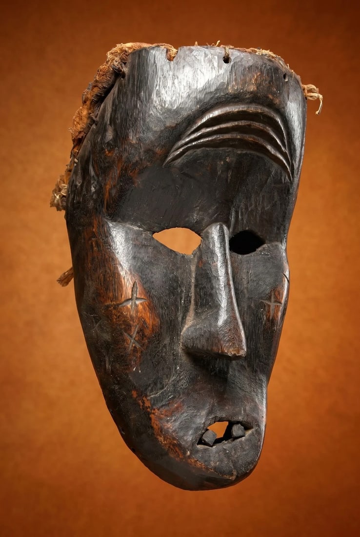 A Chokwe Katoyo African Mask Field Collected (1 of 8)