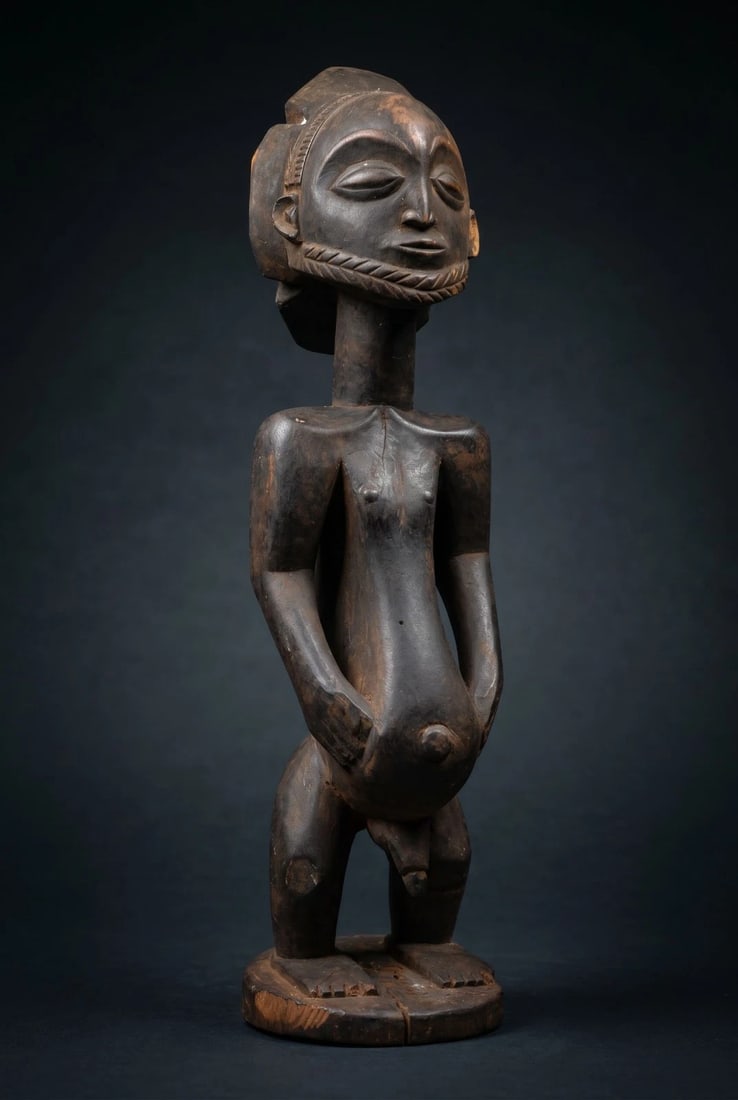 A Hemba Male Singiti Sculpture (1 of 8)