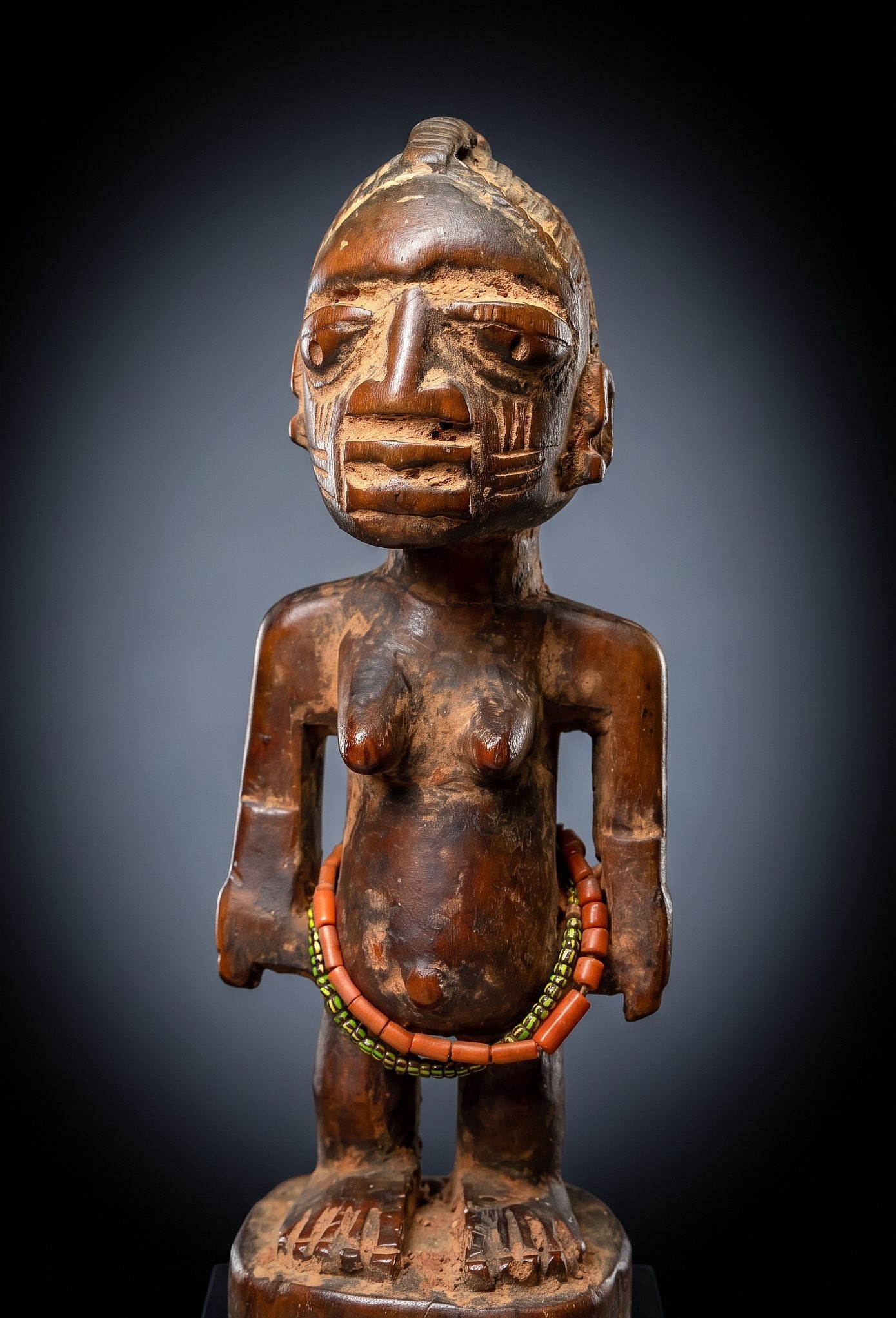Old Ibeji Twin fetish (1 of 5)