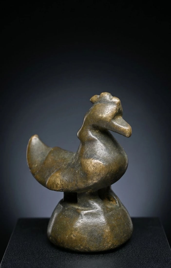 19th century Bronze Opium Weight from Burma (1 of 6)