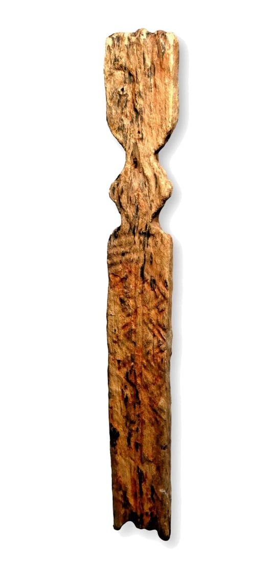 A Eroded Memorial Post From Kenya - 4