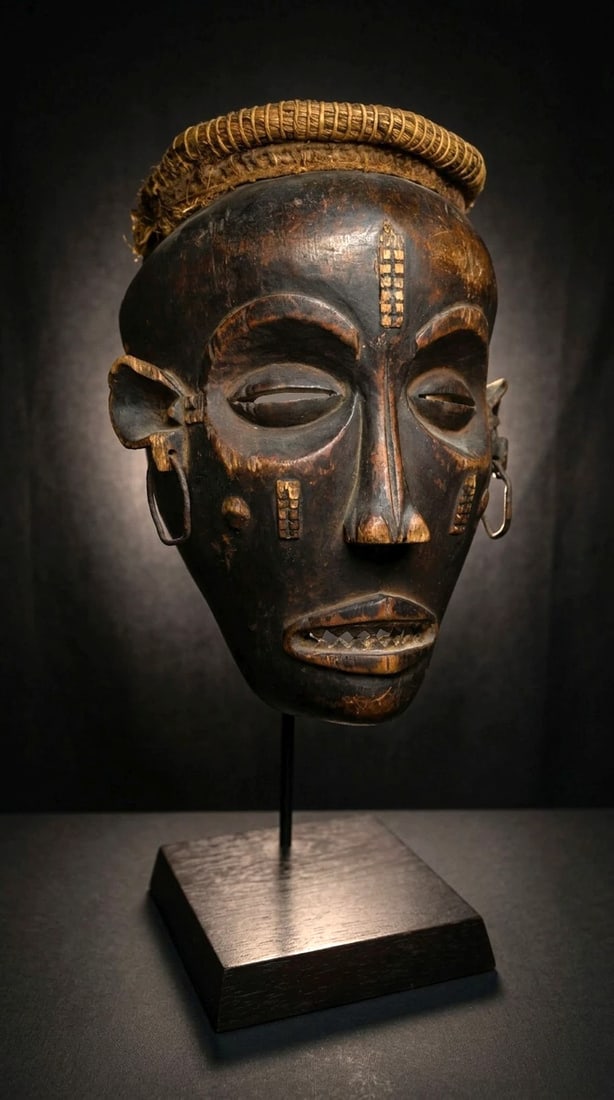 A Chokwe African mask (1 of 8)