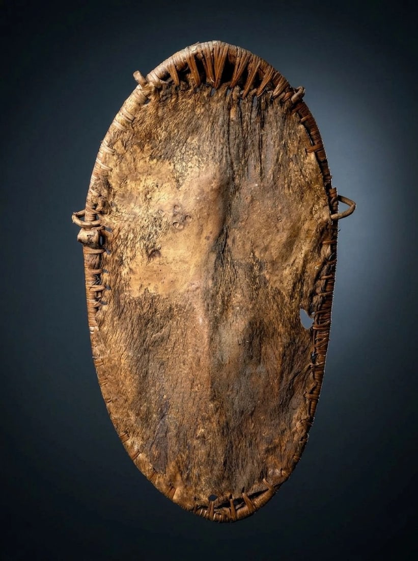 A Kwoma Washuk Pigskin Shield (1 of 5)