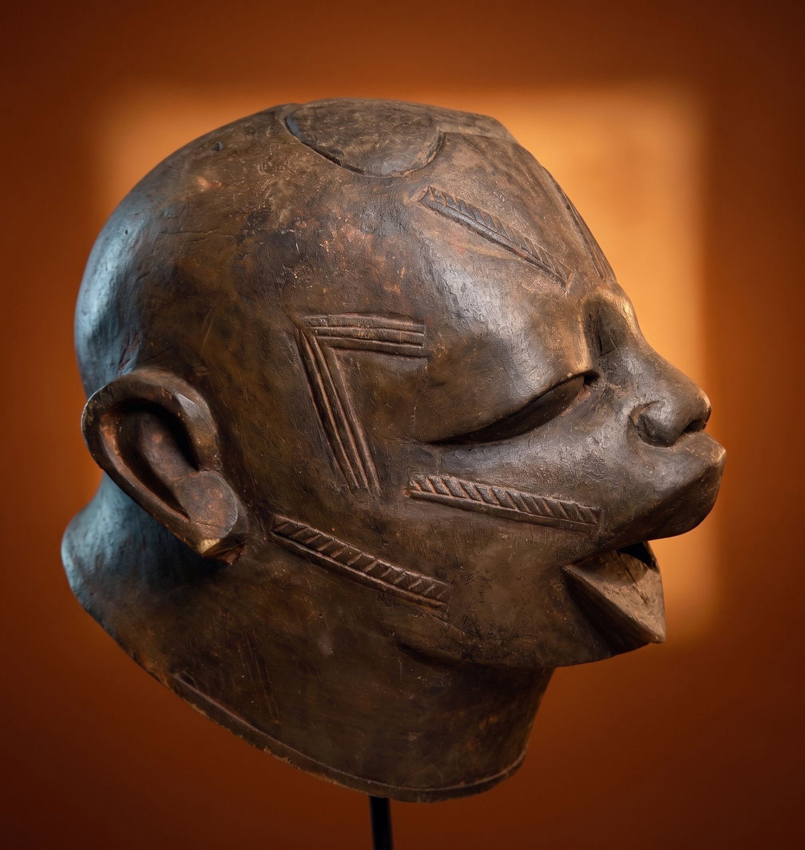 A Makonde Lipico Initiation Mask (1 of 7)