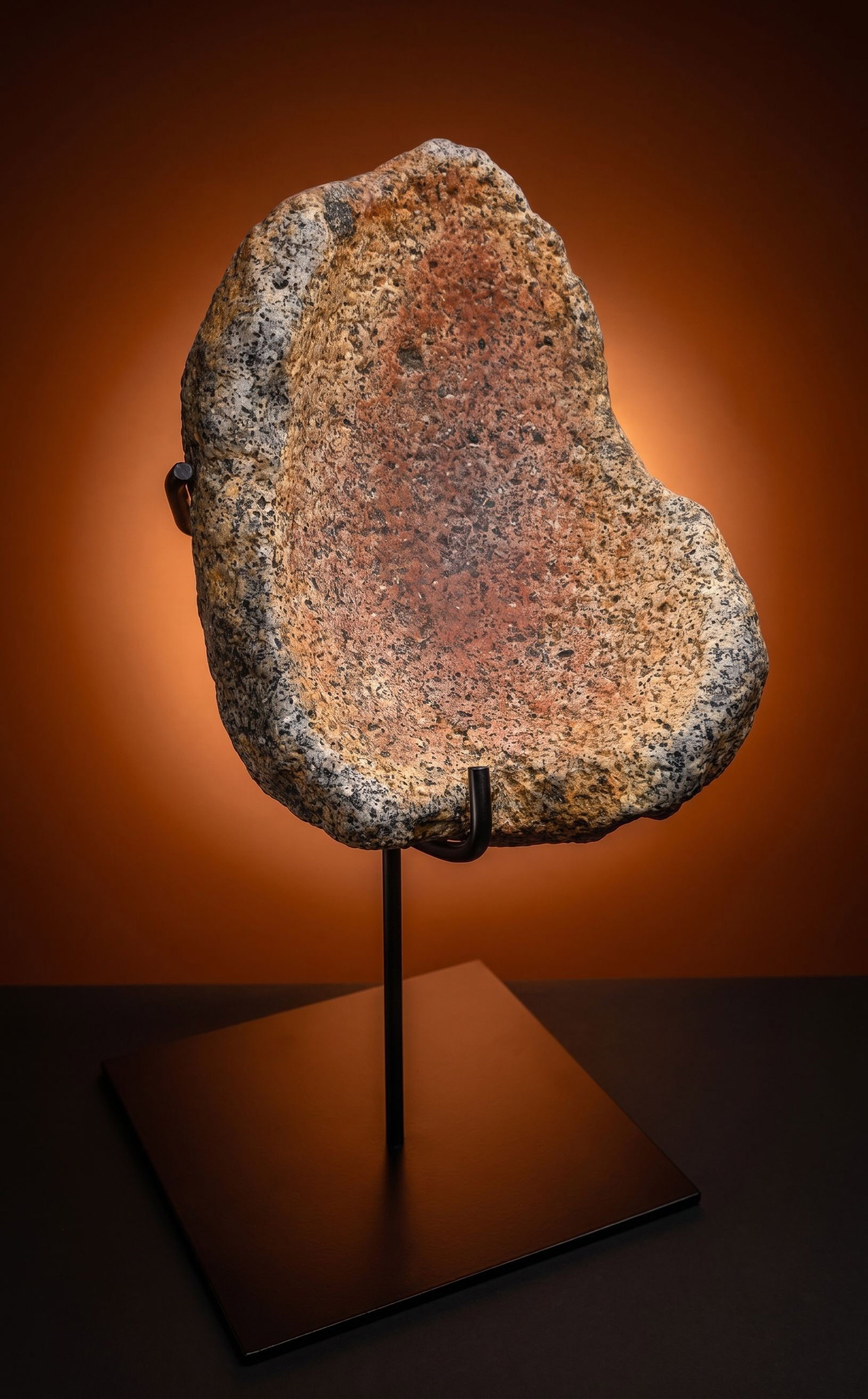 Ancient Neolithic Grinding Mill 8000 Years Old: According to research about 12,000 years ago, global climate shifts redirected Africa's seasonal monsoons northward, bringing rainfall to a vast expanse of the modern Sahara. This led to the formation